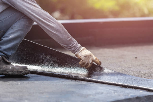 Professional Exterior Waterproofing technician working in Beverly, NJ